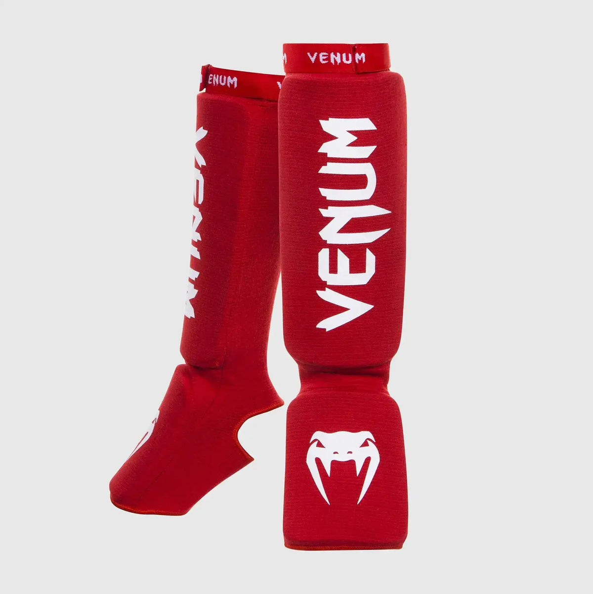 Venum Kontact Shin guards - Red