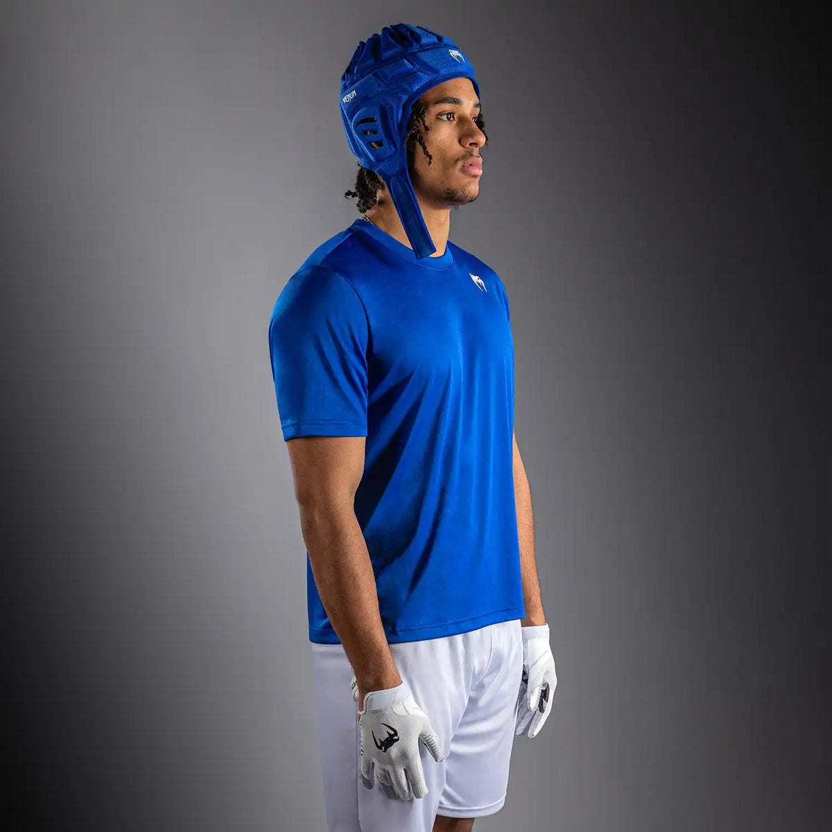 Venum Lineup Personalized Performance Short Sleeve T-Shirt Royal - Blue/White