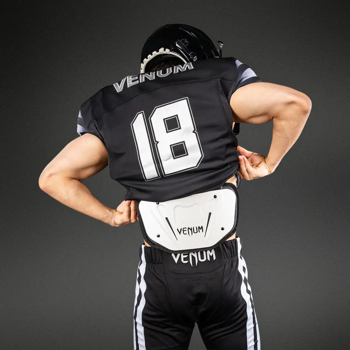 Venum Football Backplate - White