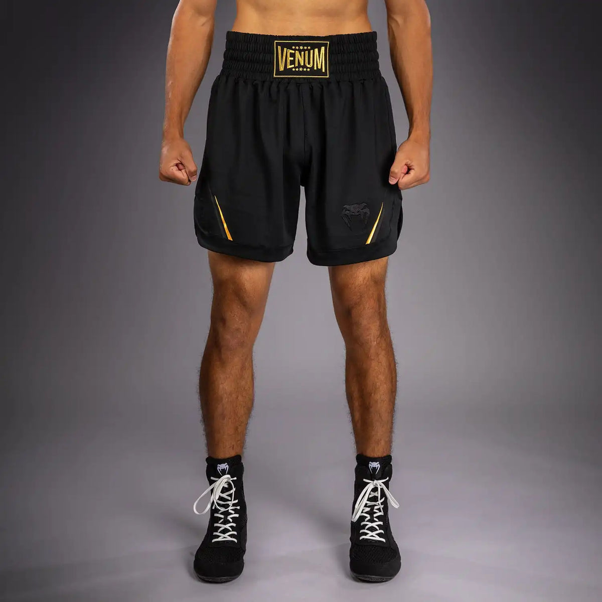 Venum G-Core Boxing Shorts - Black/Gold