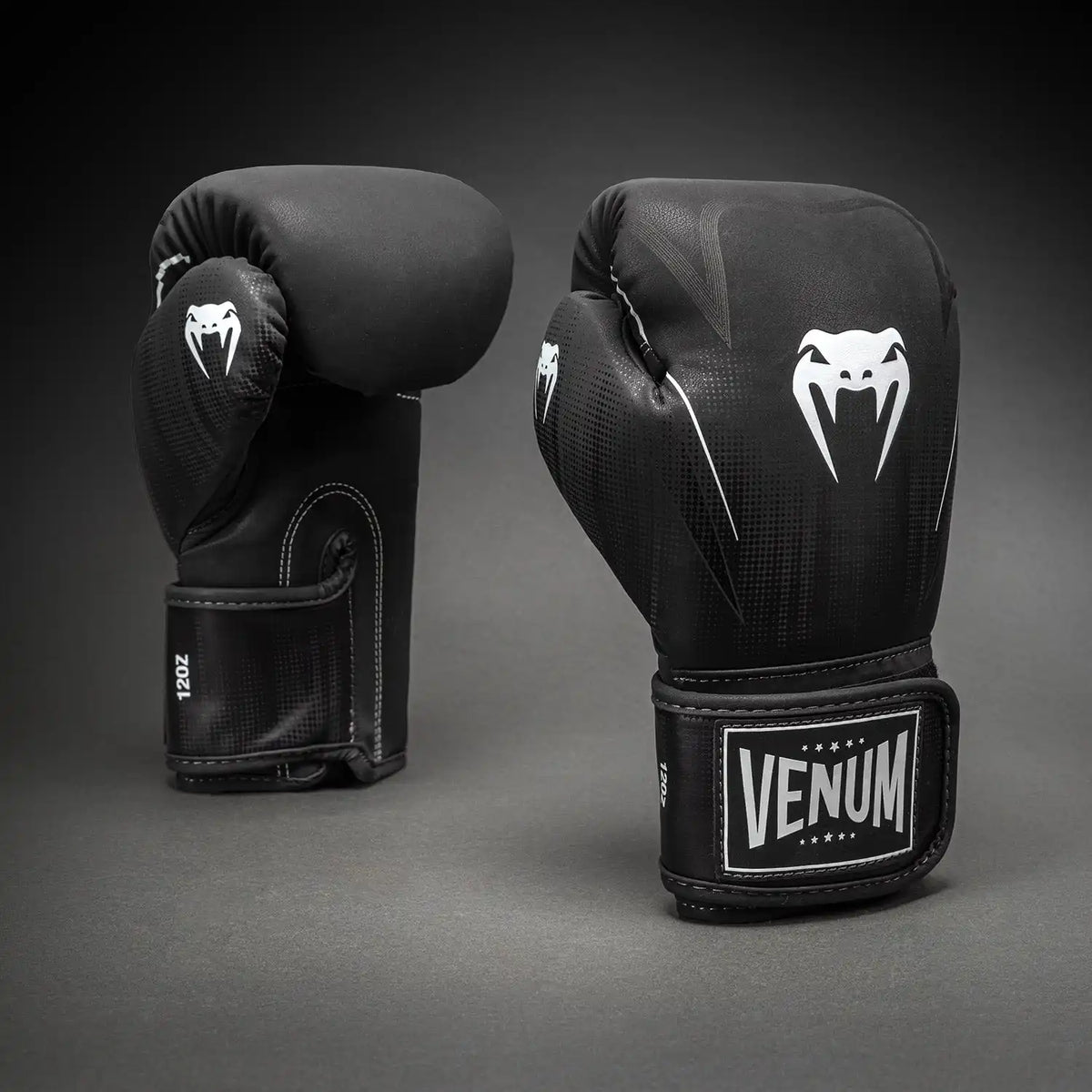 Venum Stealth Boxing Gloves - Black/White