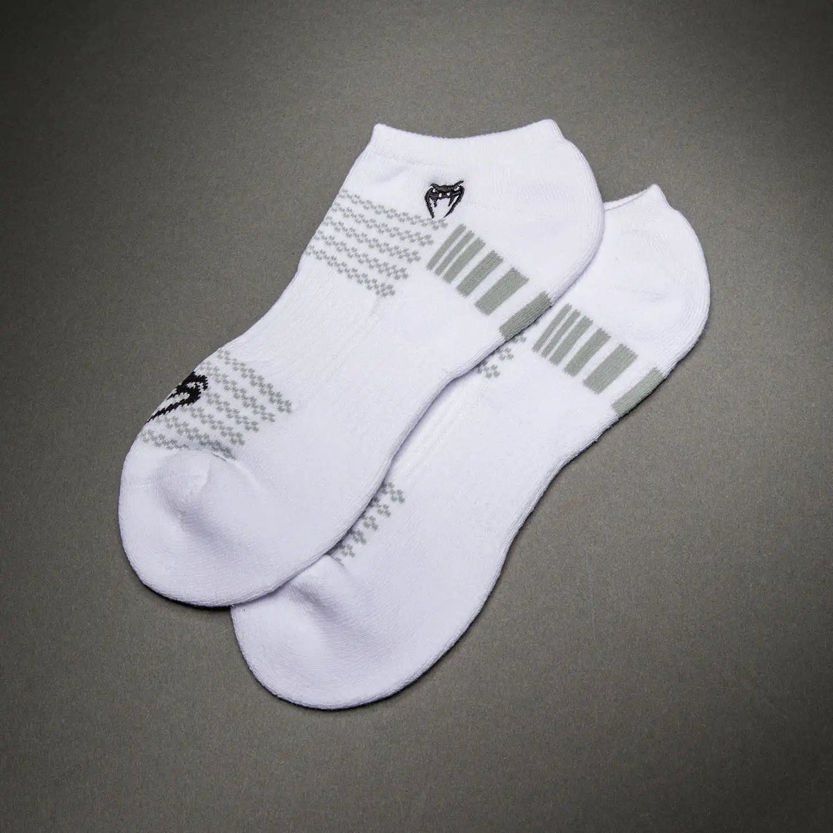 Venum Vector No-Show Socks - White/Grey