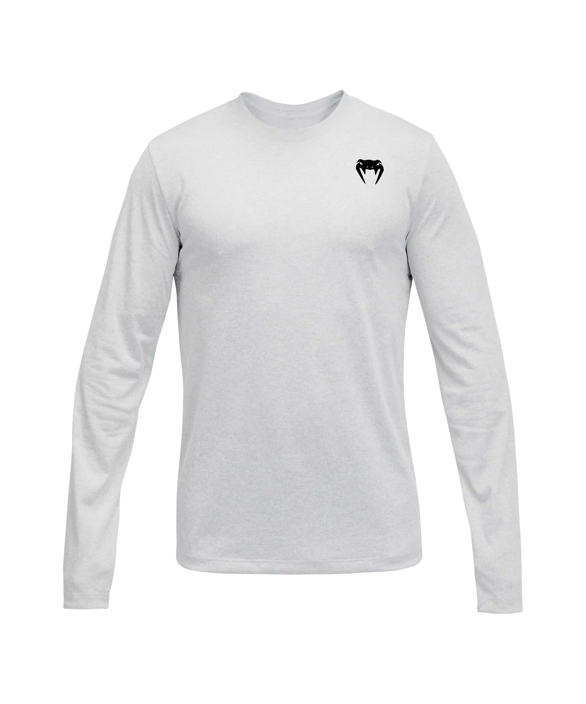 Venum Lineup Youth Performance Long Sleeve T-Shirt - White/Black