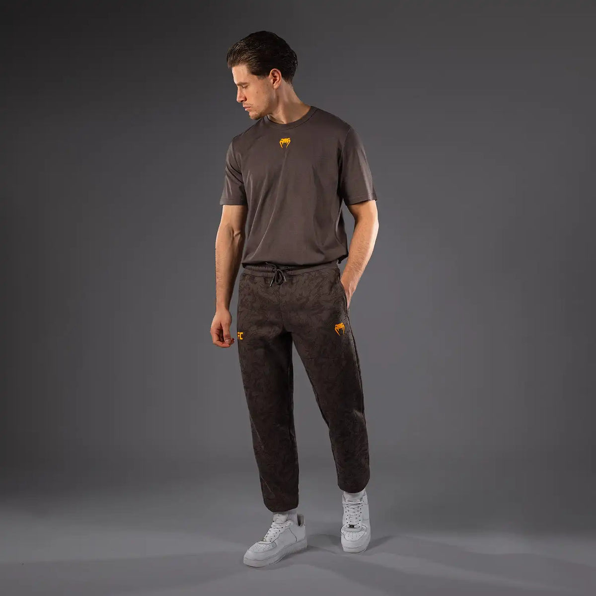 UFC Fusion by Venum Fight Week Men’s Cotton Pant - Earthen Brown