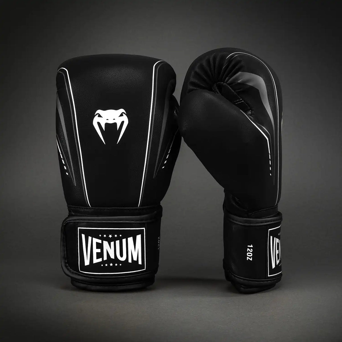 Venum Streamline Boxing Gloves - Black/White