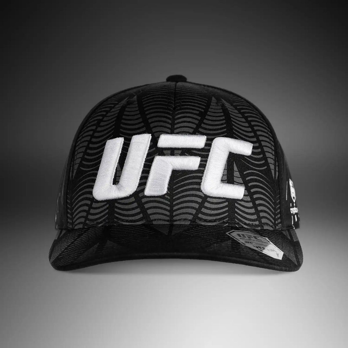 UFC Zenith by Venum Authentic Fight Night Cap - Black/White Personalized