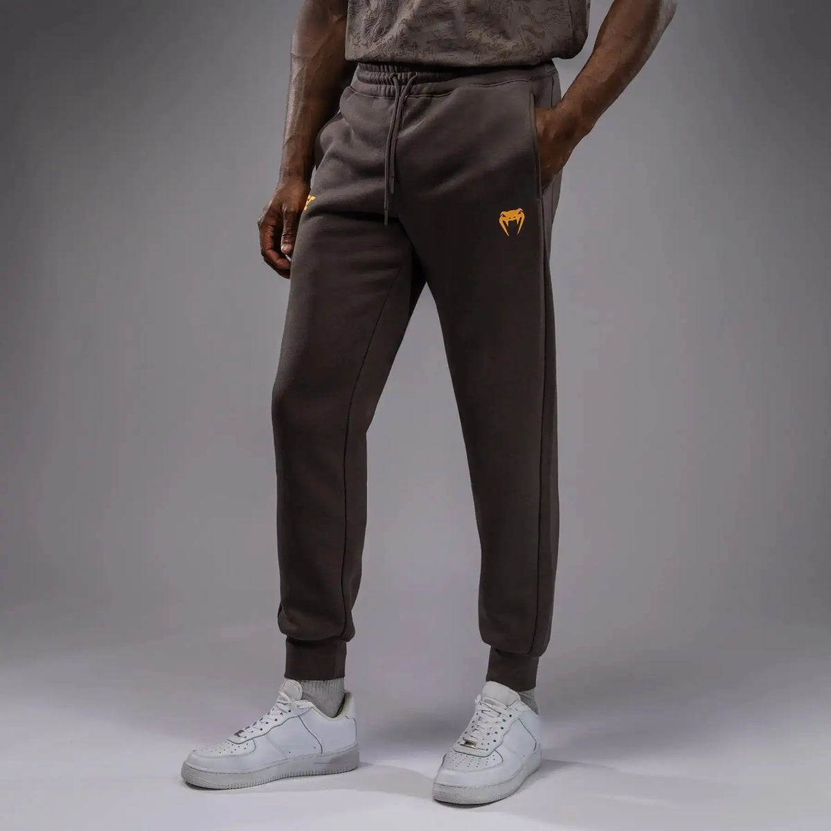 UFC Fusion by Venum Fight Week Men’s Cotton Pant - Solid Earthen Brown