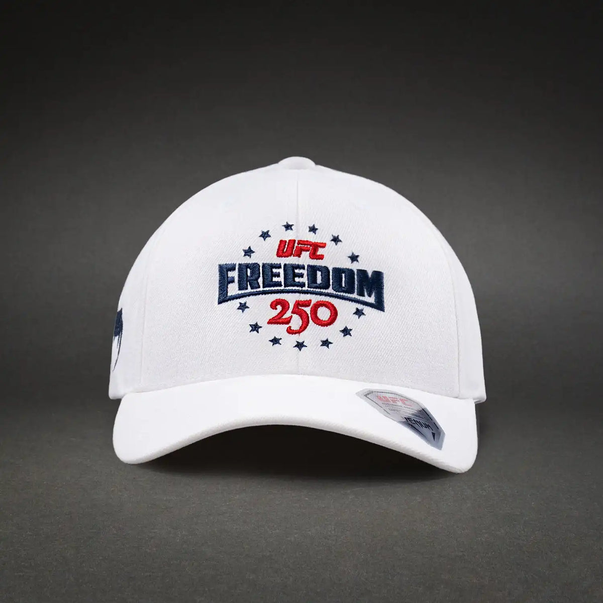 Official UFC Freedom 250 Authentic Fight Night Cap - White/Navy/Red