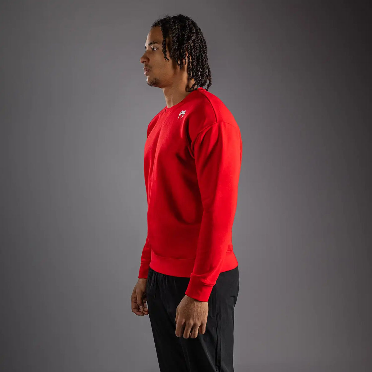 Venum Lineup Personalized Fleece Crew - Red/White