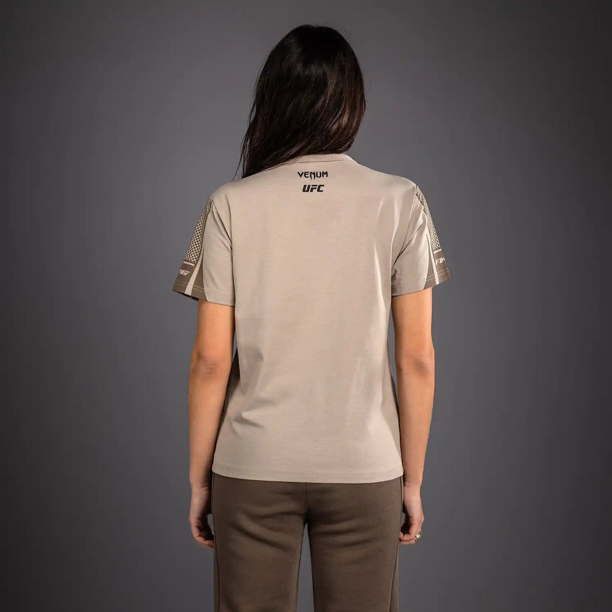 Venum UFC Unity by Venum Authentic Fight Week Women's Short Sleeve T-Shirt - Sand