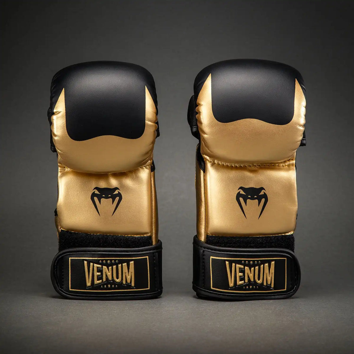 Venum Attack 2.0 Sparring Gloves - Gold/Black