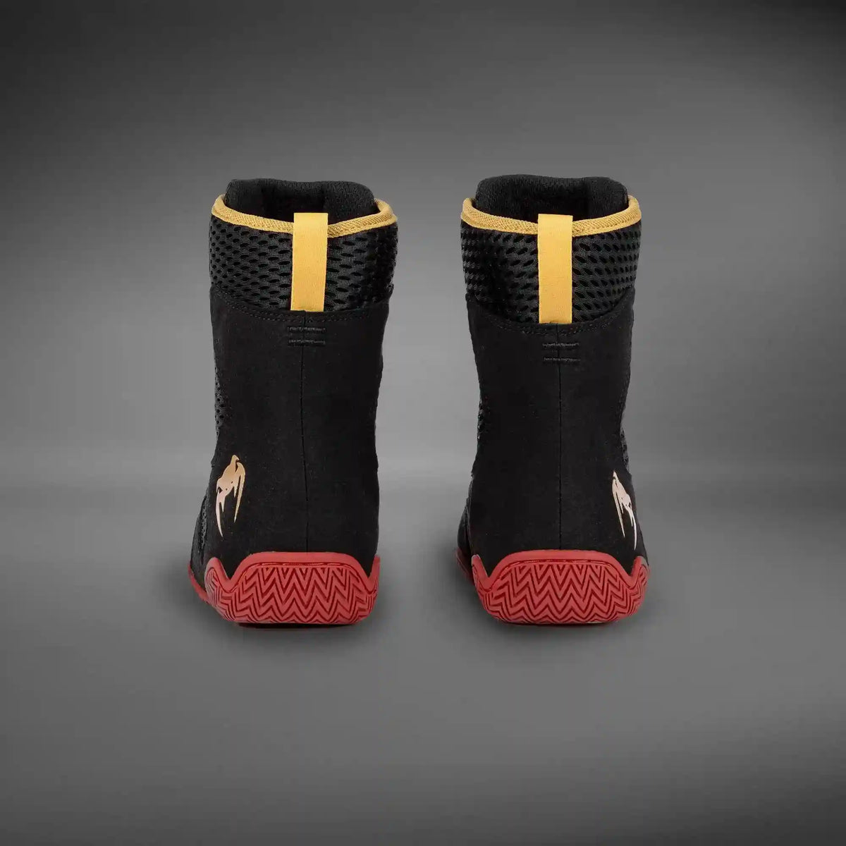 Venum Contender Boxing Shoes - Black/Gold/Red