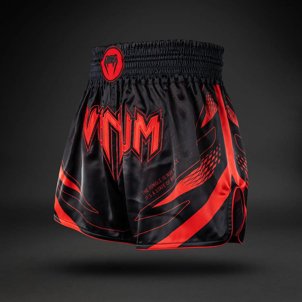 Venum Amazonia Reborn Muay Thai Shorts - Black/Red