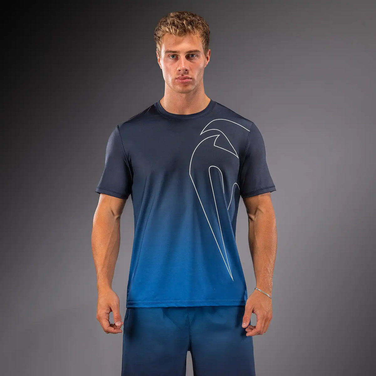 Venum Giant Shift Dry Tech T-Shirt - Dark Navy/Blue