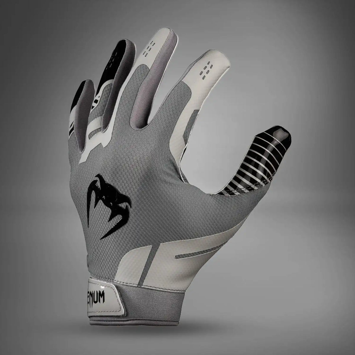 Venum Elite Personalized Football Gloves - Silver/Black