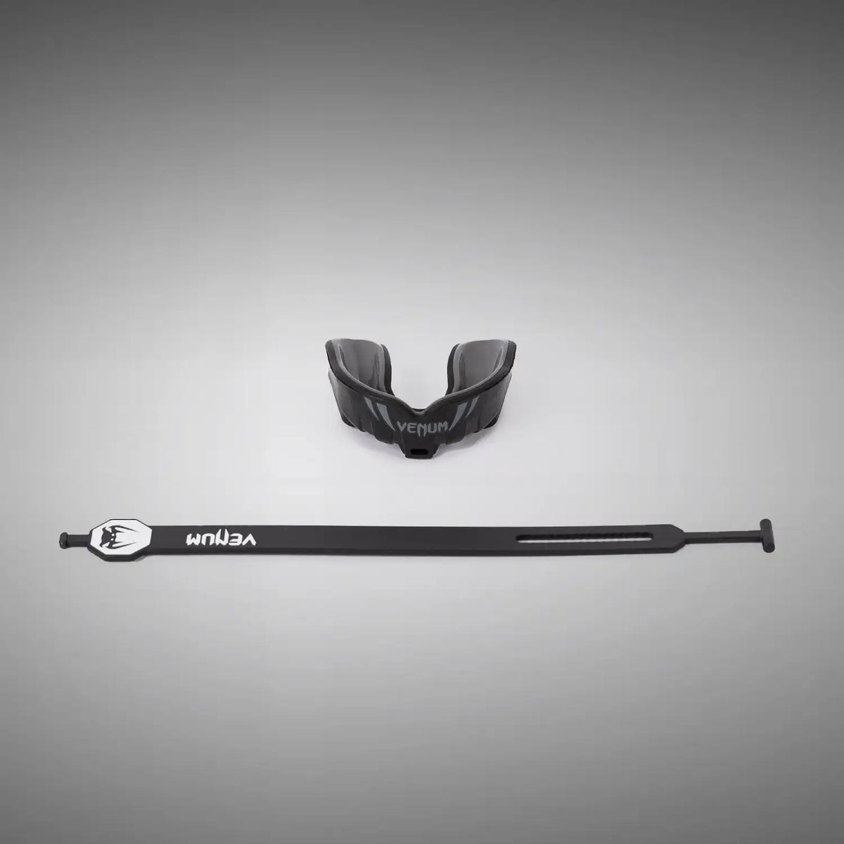 Venum Challenger Kids Mouthguard Strap/Strapless - Black/Grey