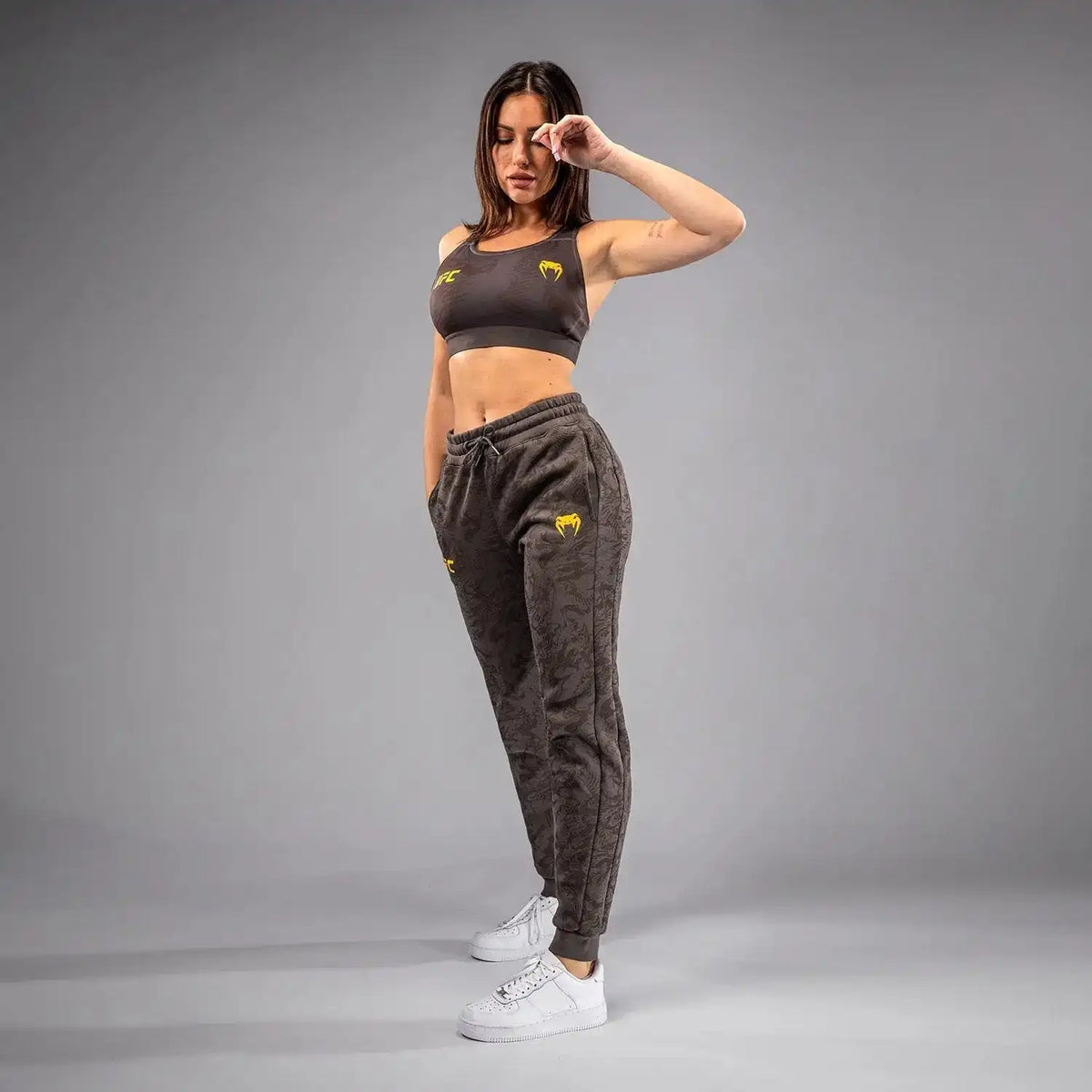 UFC Fusion by Venum Fight Week Women’s Cotton Pant - Earthen Brown