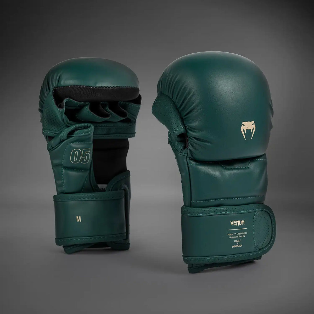 Venum Impact Evo MMA Sparring Gloves - Emerald Green