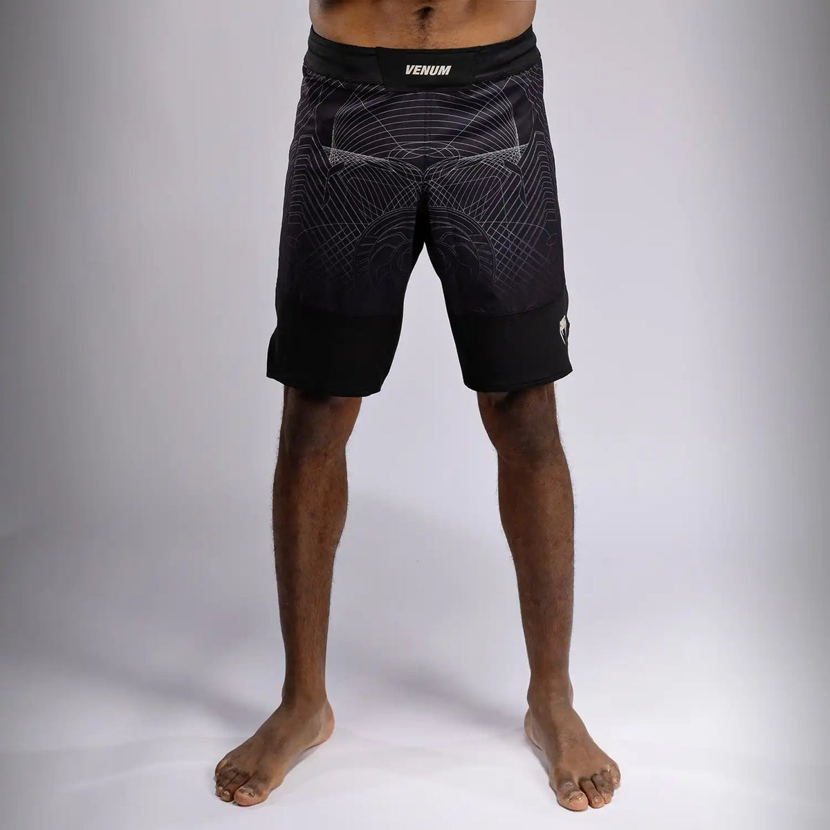 Venum G-Fit Air Men's Fight Shorts - Deep Black/Desert Sand