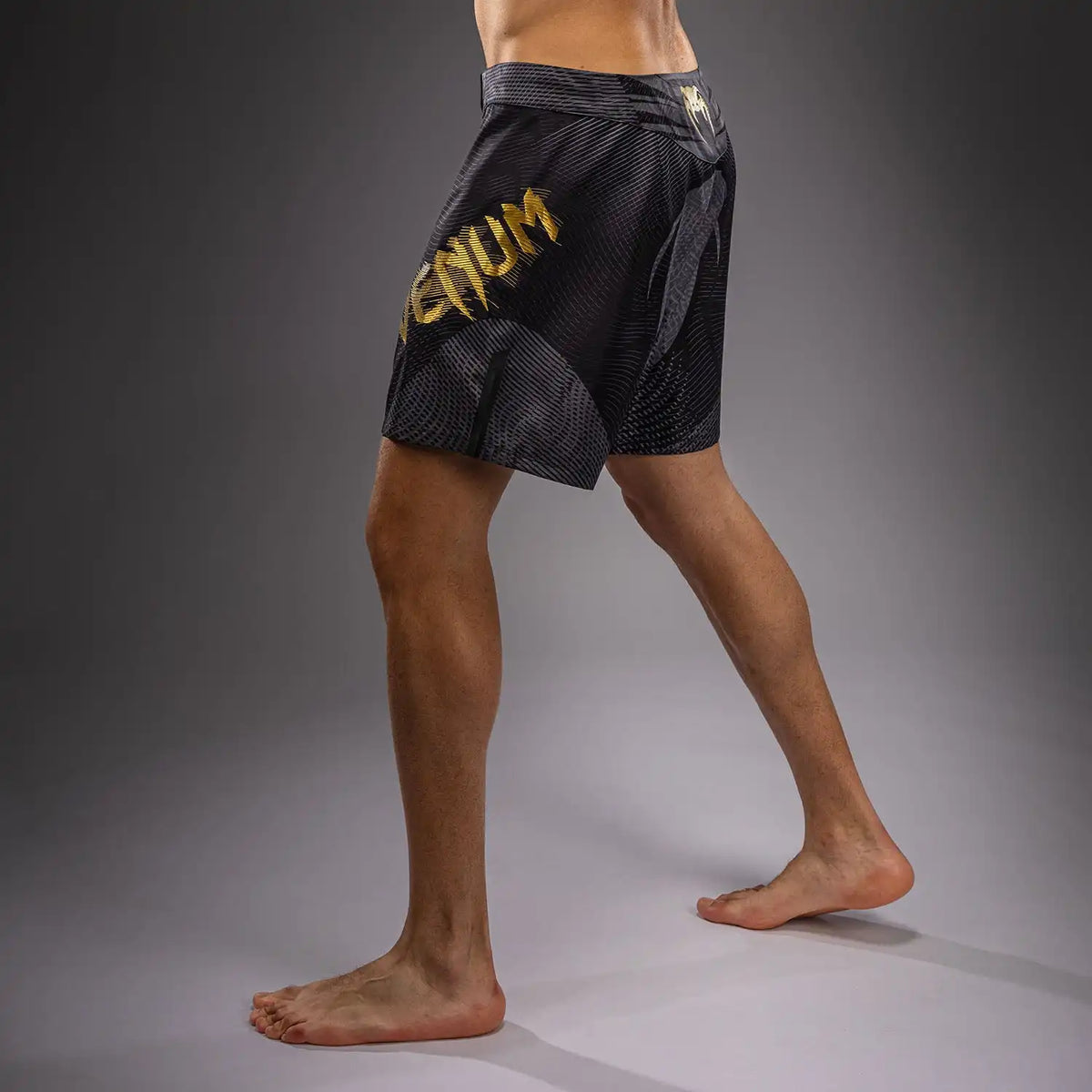 Venum Galactic 3.0 Fight Shorts - Black/Gold