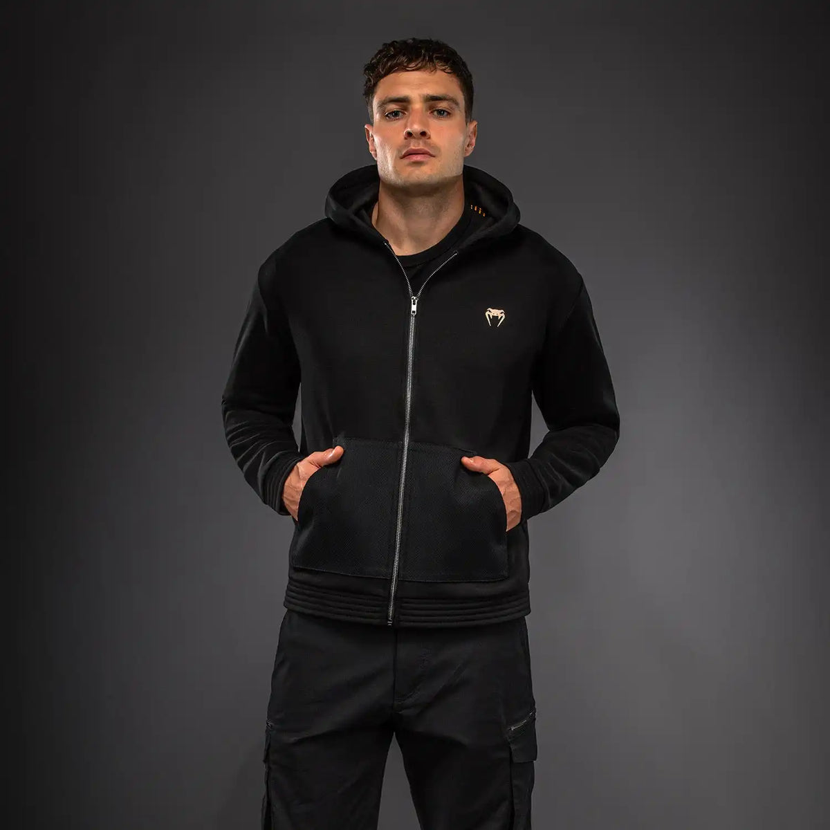 Venum Urban Gi Full Zip Hoodie - Black