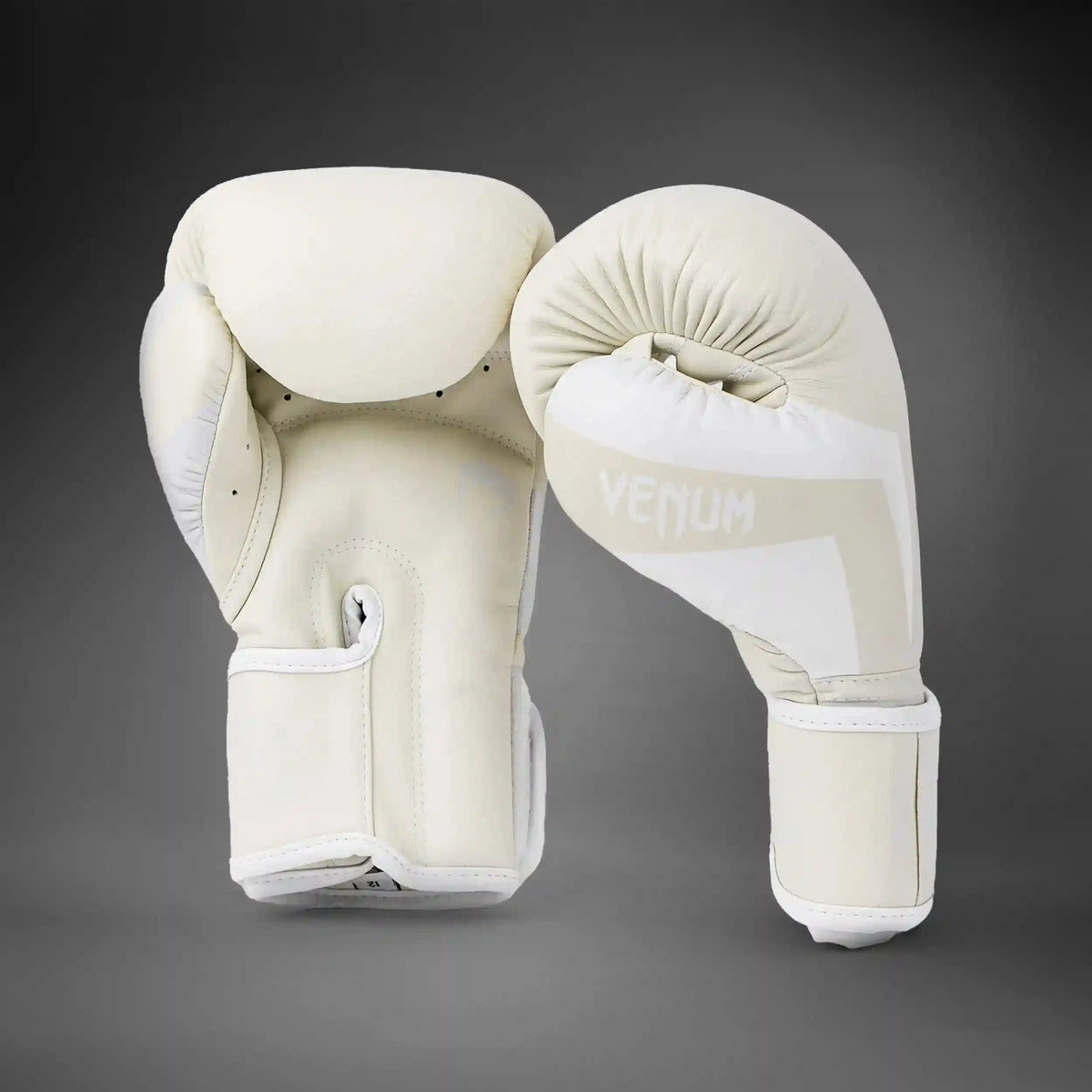 Venum Elite Boxing Gloves - White/Ivory