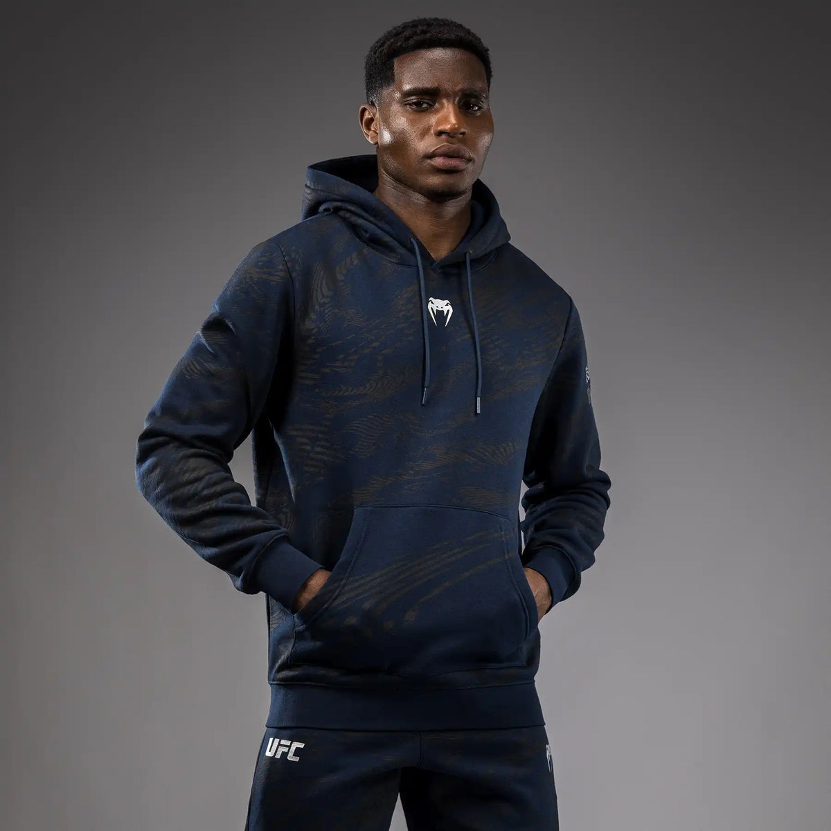 UFC Fusion by Venum Fight Week Men’s Pullover Hoodie - Oceanic Blue