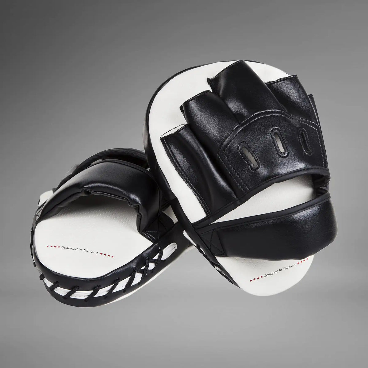 Venum Light Focus Mitts - White/Black (Pair)