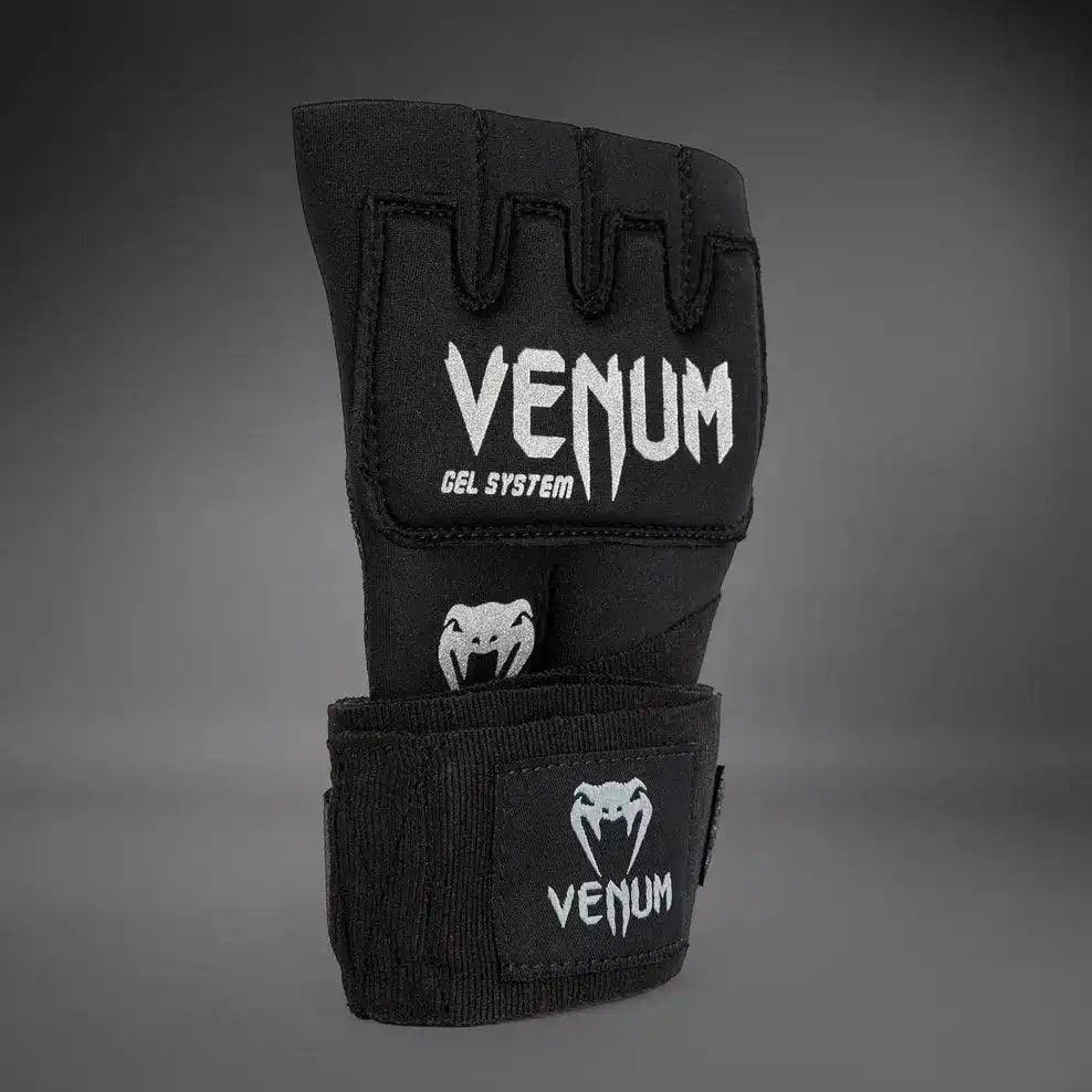 Venum Gel Kontact Quick Wraps - Black/Silver