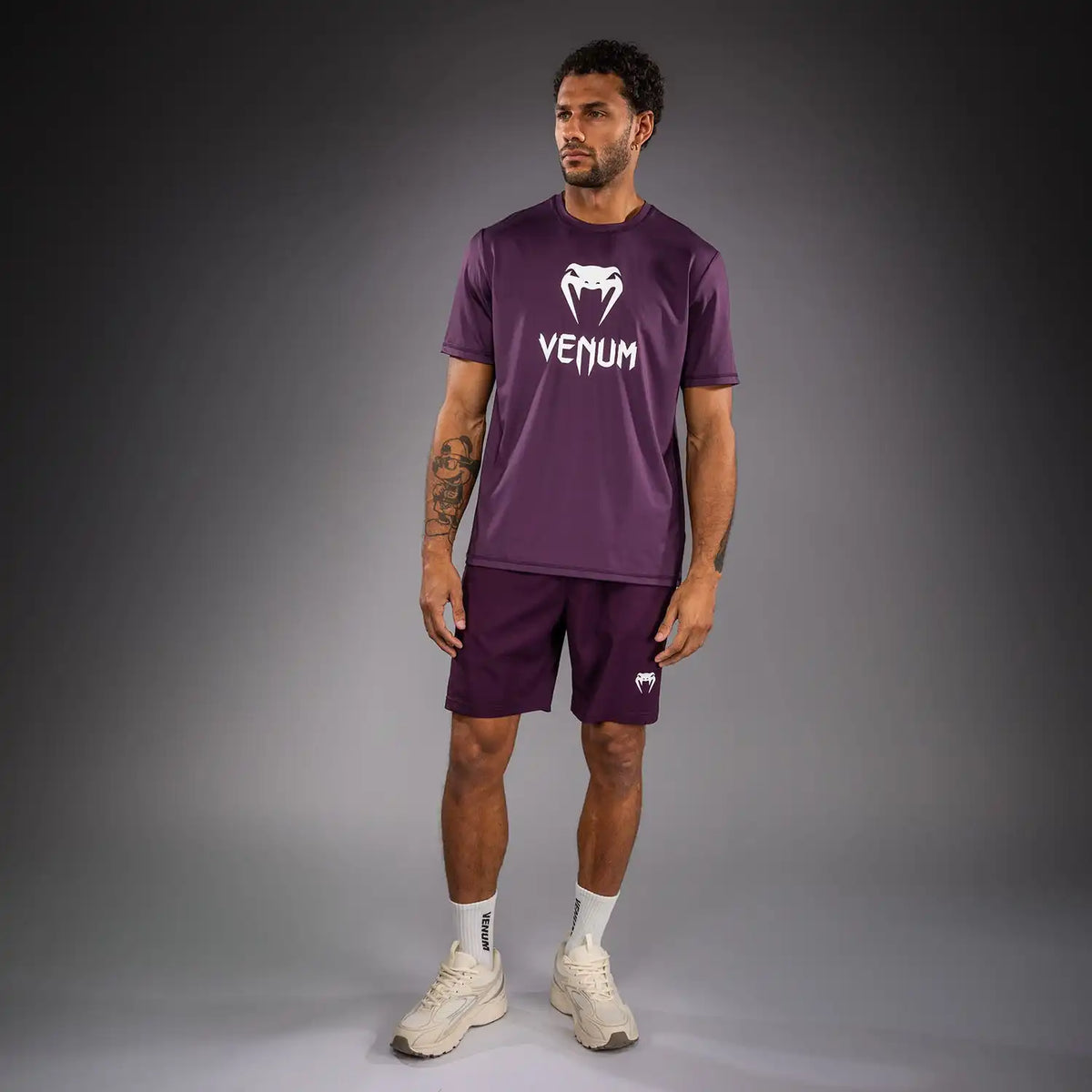 Venum Classic Dry Tech T-Shirt - Dark Purple