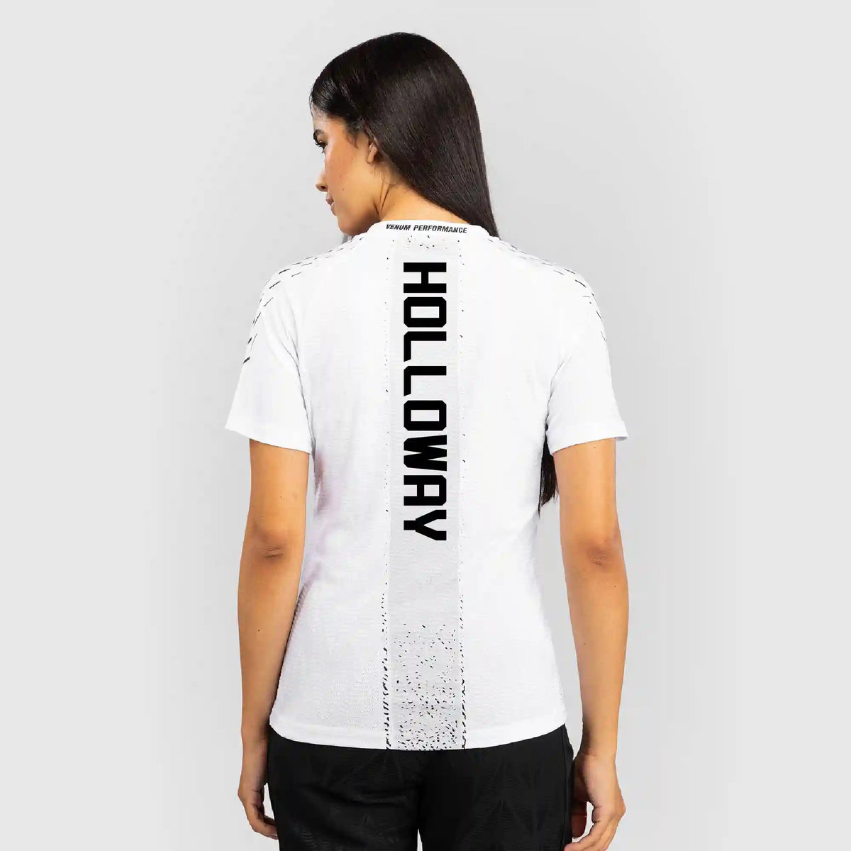 Women's UFC Zenith by Venum White Authentic Fight Night Walkout Jersey - Holloway