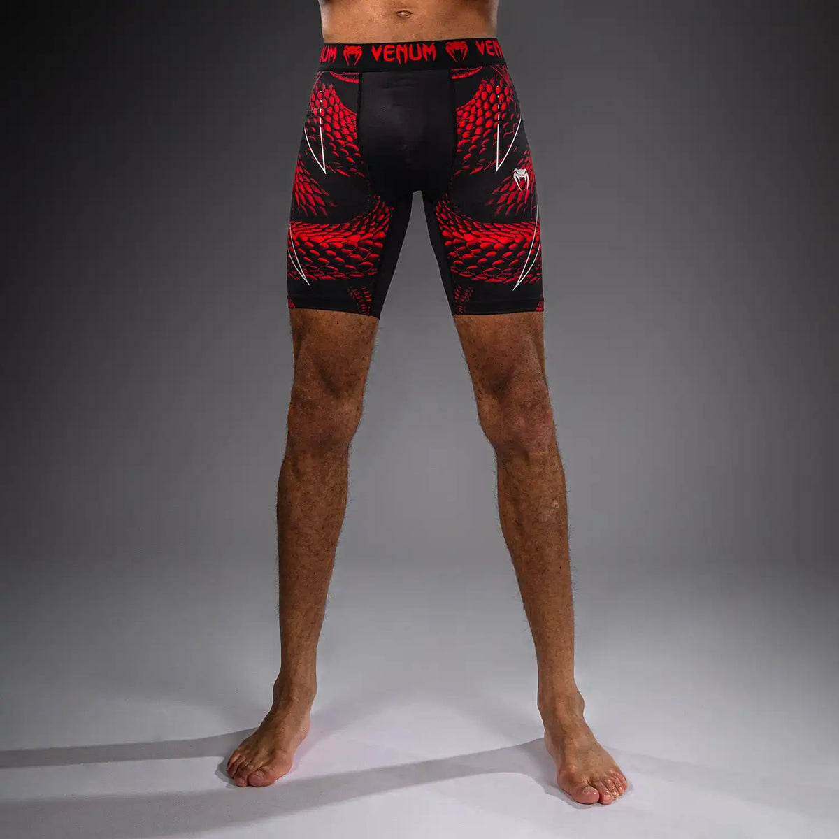 Venum Matupa Vale Tudo Shorts - Black/Red/Silver