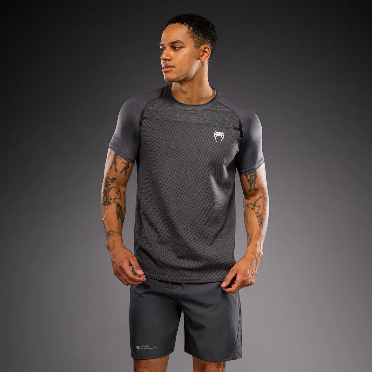 Venum G-Fit Scale Dry Tech T-Shirt - Grey