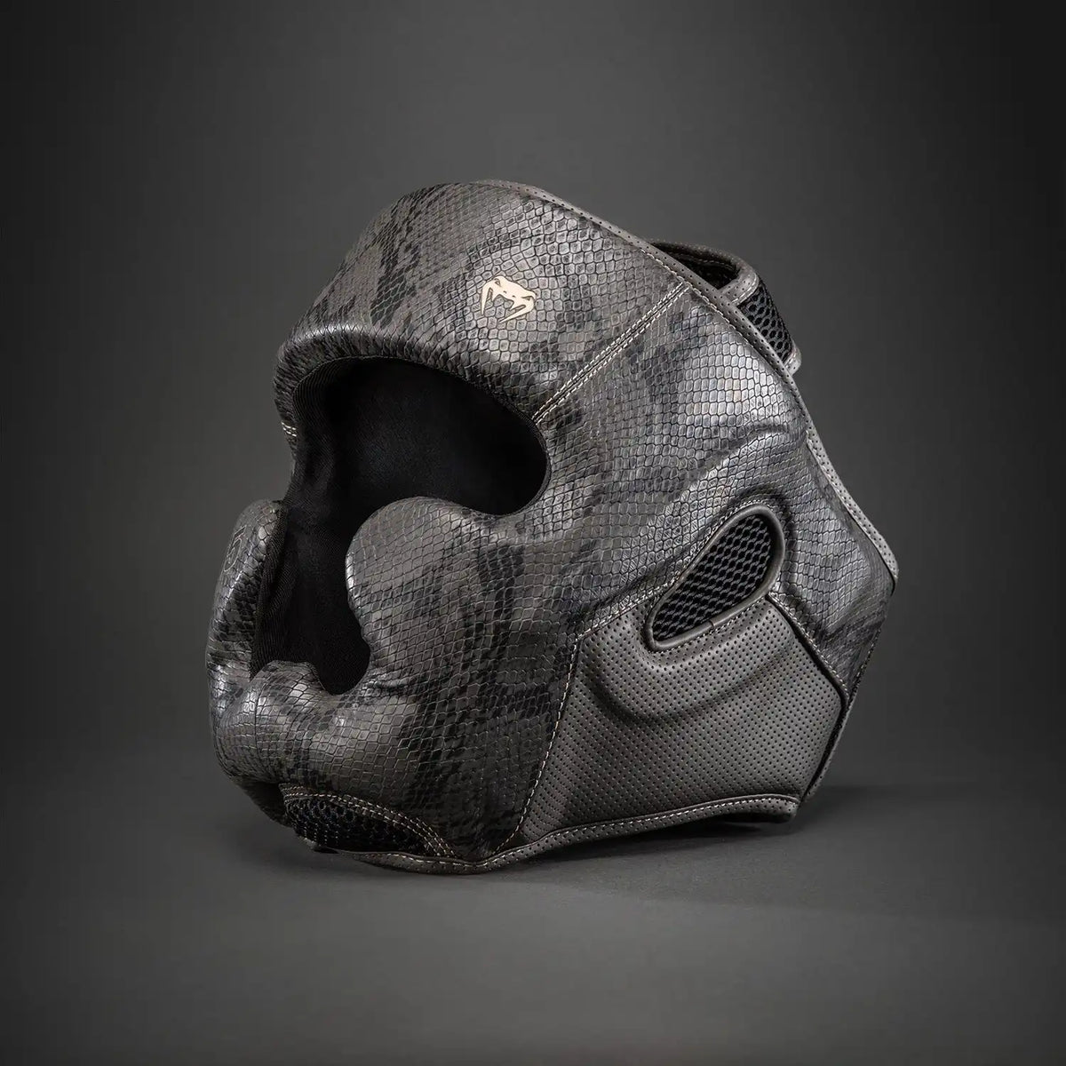 Venum Impact Evo Scales Headgear - Dark Grey
