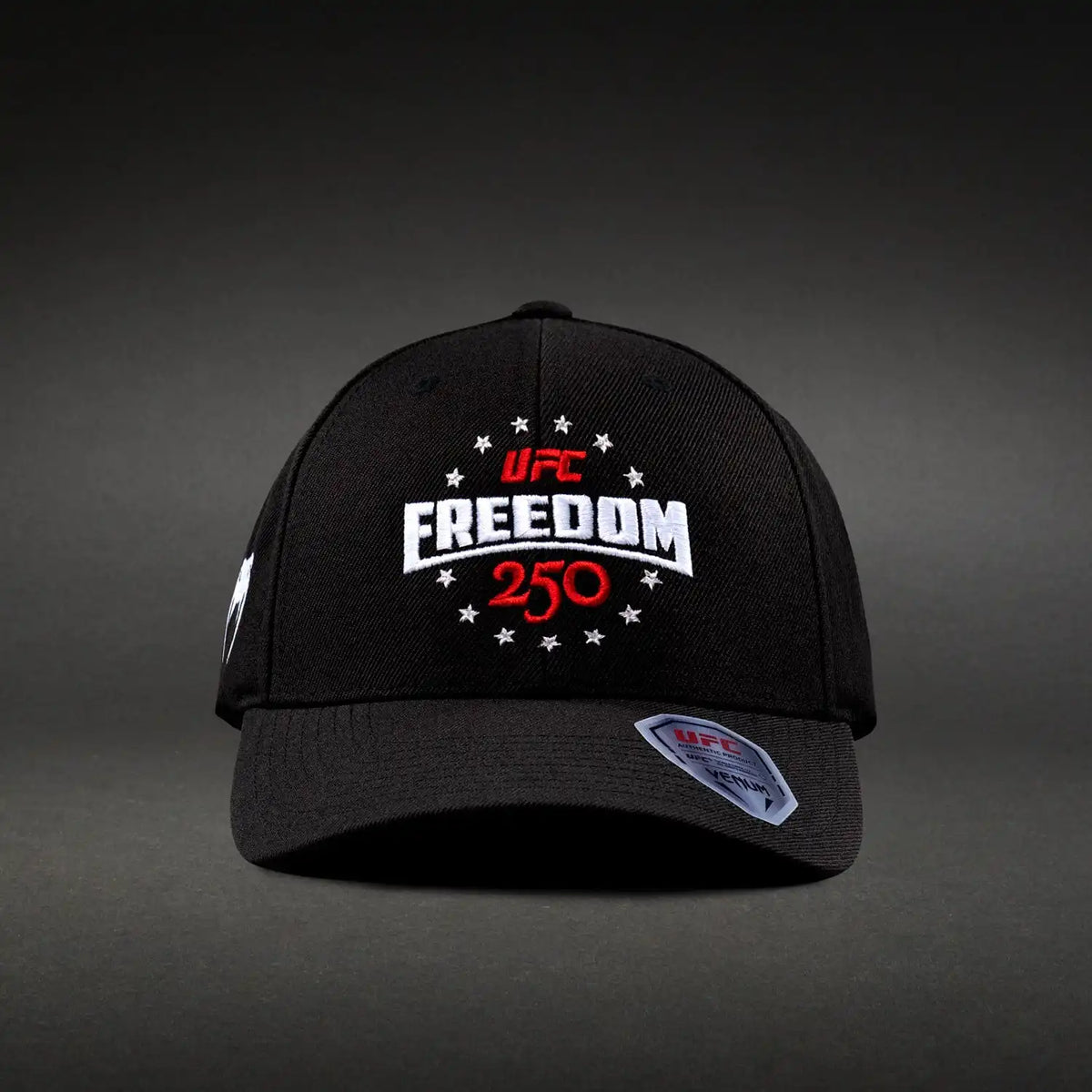 Official UFC Freedom 250 Authentic Fight Night Cap - Black/White