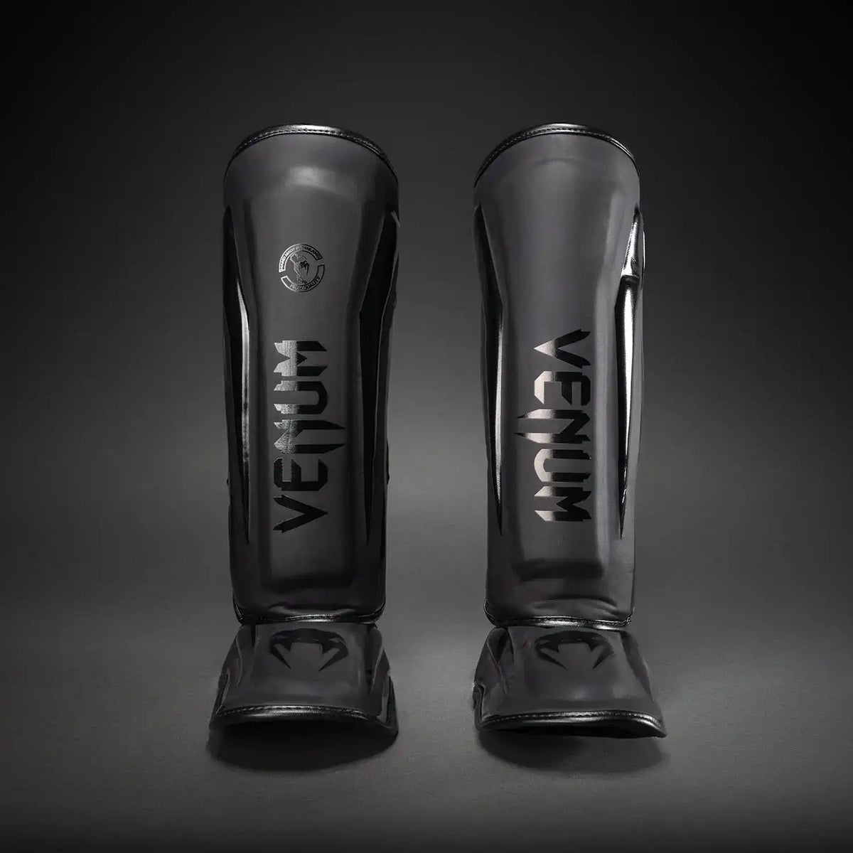 Venum Elite Standup Shin Guards - Matte/Black