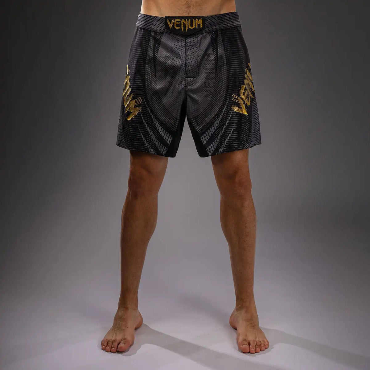 Venum Galactic 3.0 Fight Shorts - Black/Gold