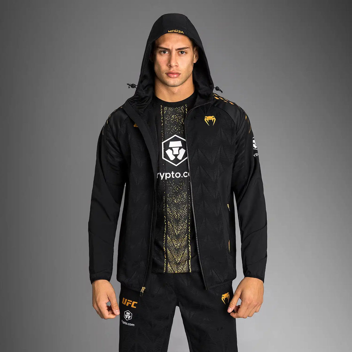 Men’s UFC Zenith by Venum Champion Authentic Fight Night Walkout Hoodie
