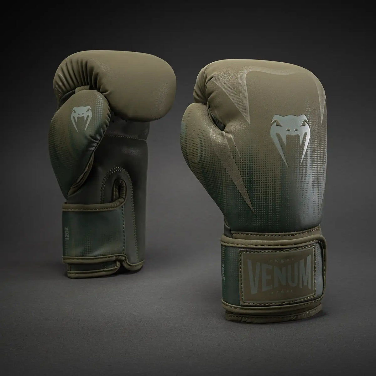 Venum Stealth Boxing Gloves - Khaki/Dark Green