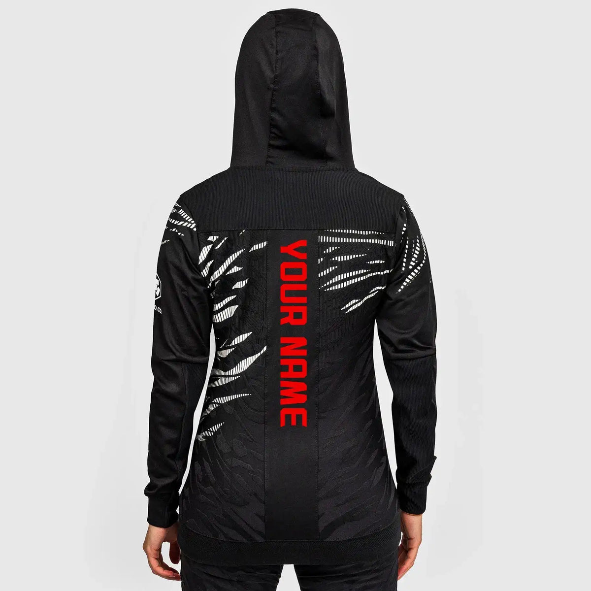 UFC Fusion by Venum Personalized Authentic Fight Night Women's Hoodies - Black