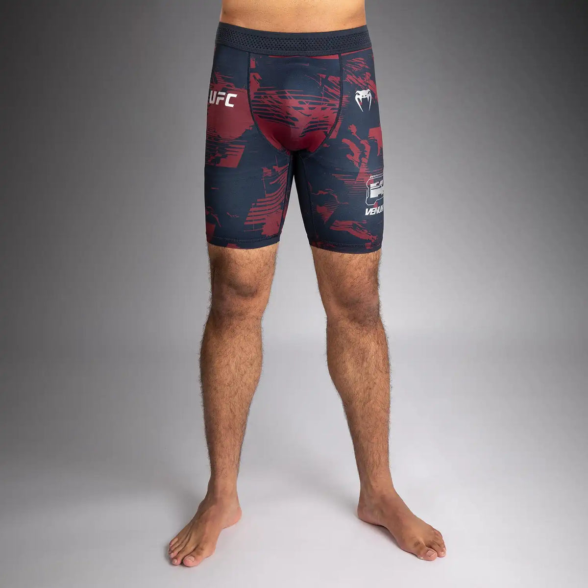 Men’s UFC Zenith by Venum Burgundy Authentic Fight Week Performance Vale Tudo Short