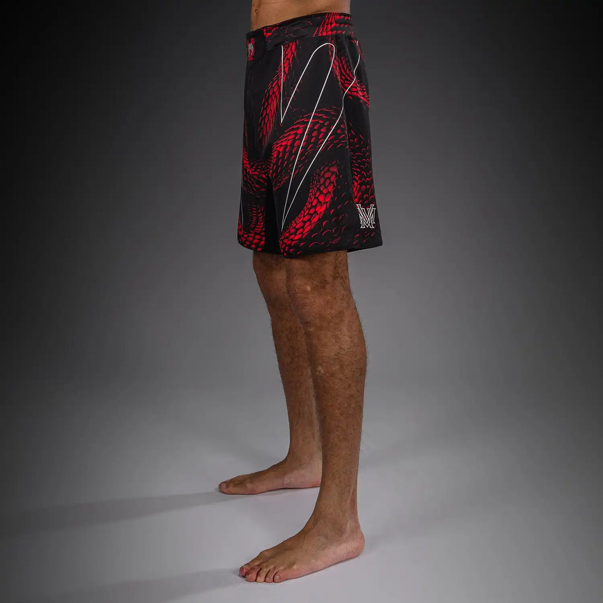 Venum Matupa Fightshorts - Black/Red/Silver