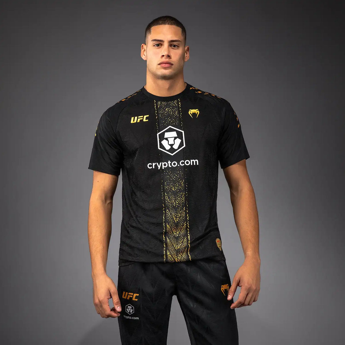 Men's UFC Zenith by Venum Champion Authentic Fight Night Walkout Jersey Personalized -Makhachev