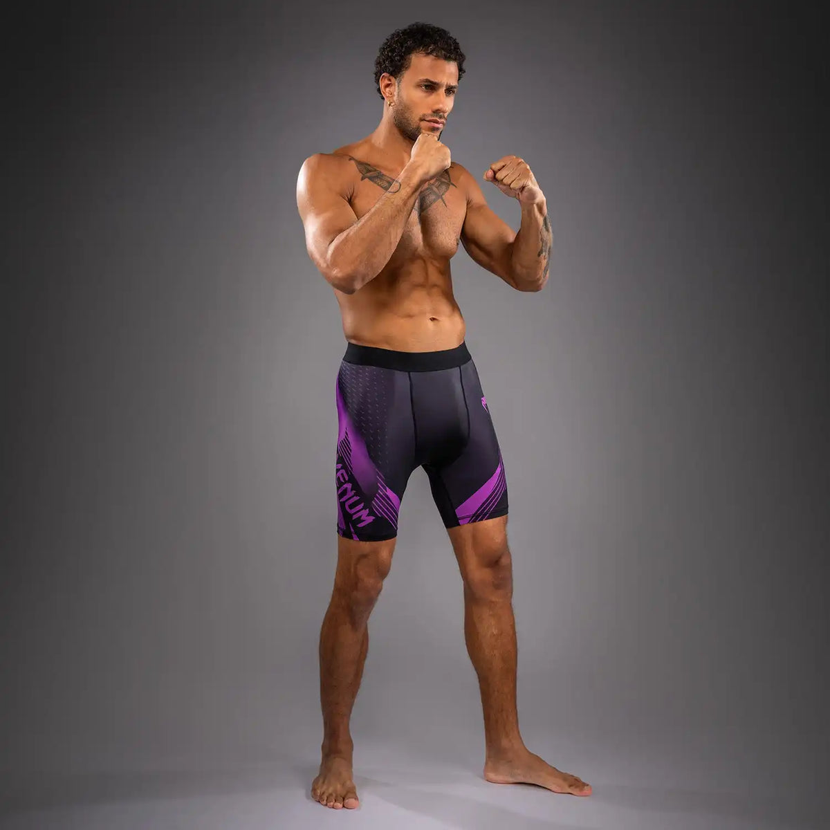 Venum No-Gi 6.0 Vale Tudo Shorts - Black/Purple