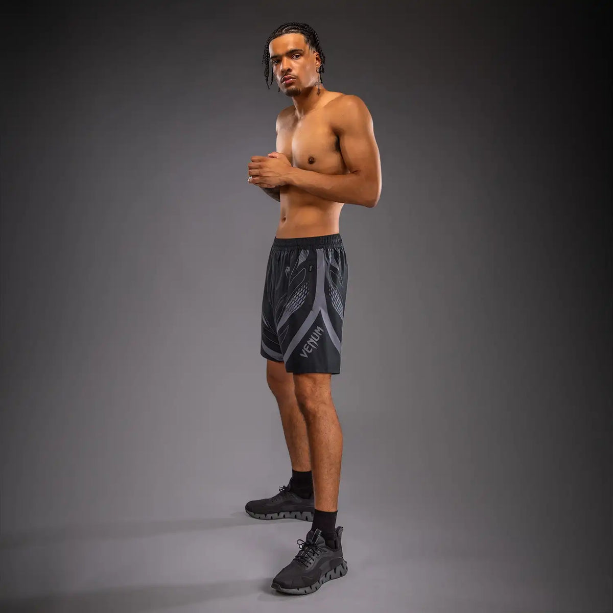 Venum Amazonia Reborn Training Shorts - Black/Grey