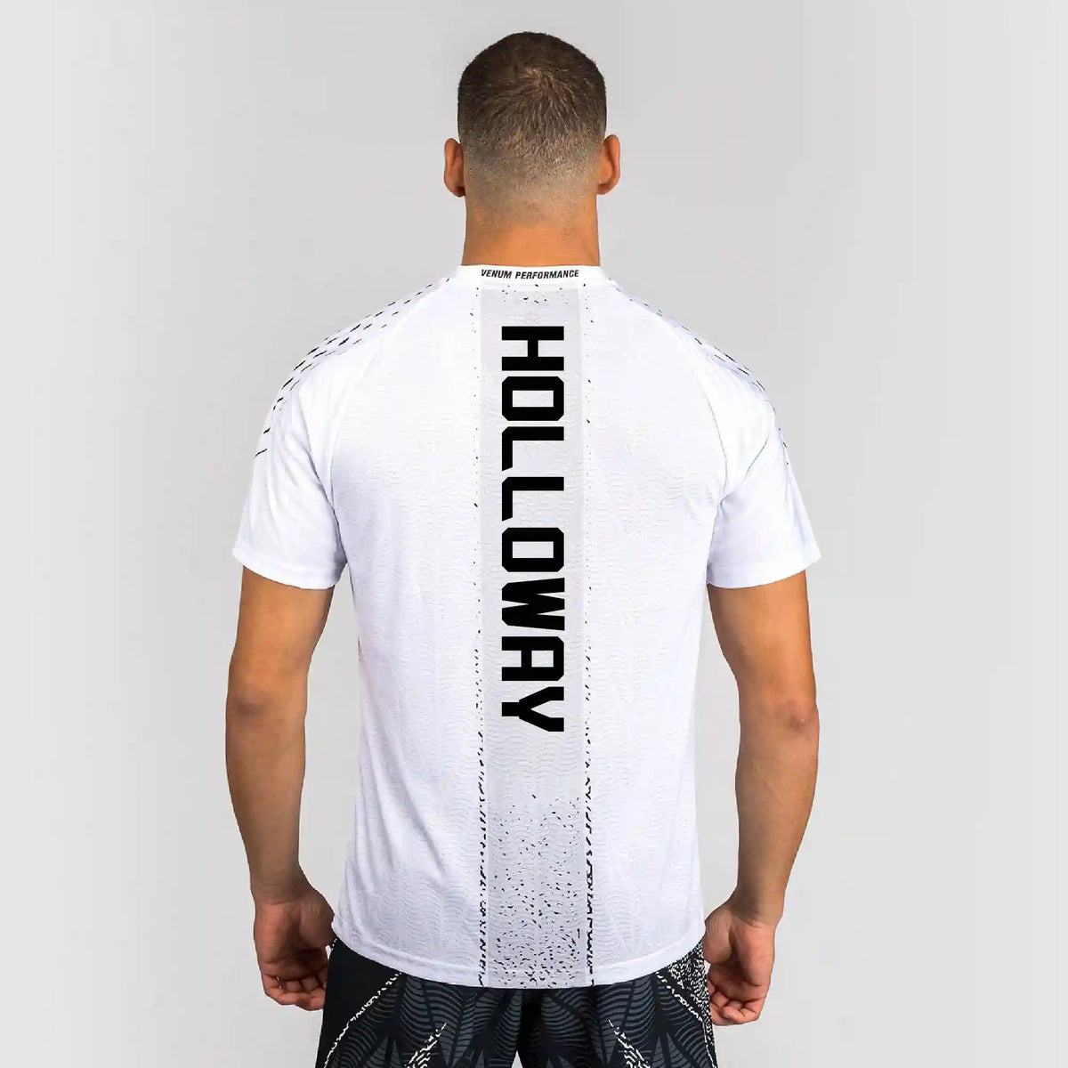 Men's UFC Zenith by Venum White Authentic Fight Night Walkout Jersey - Holloway