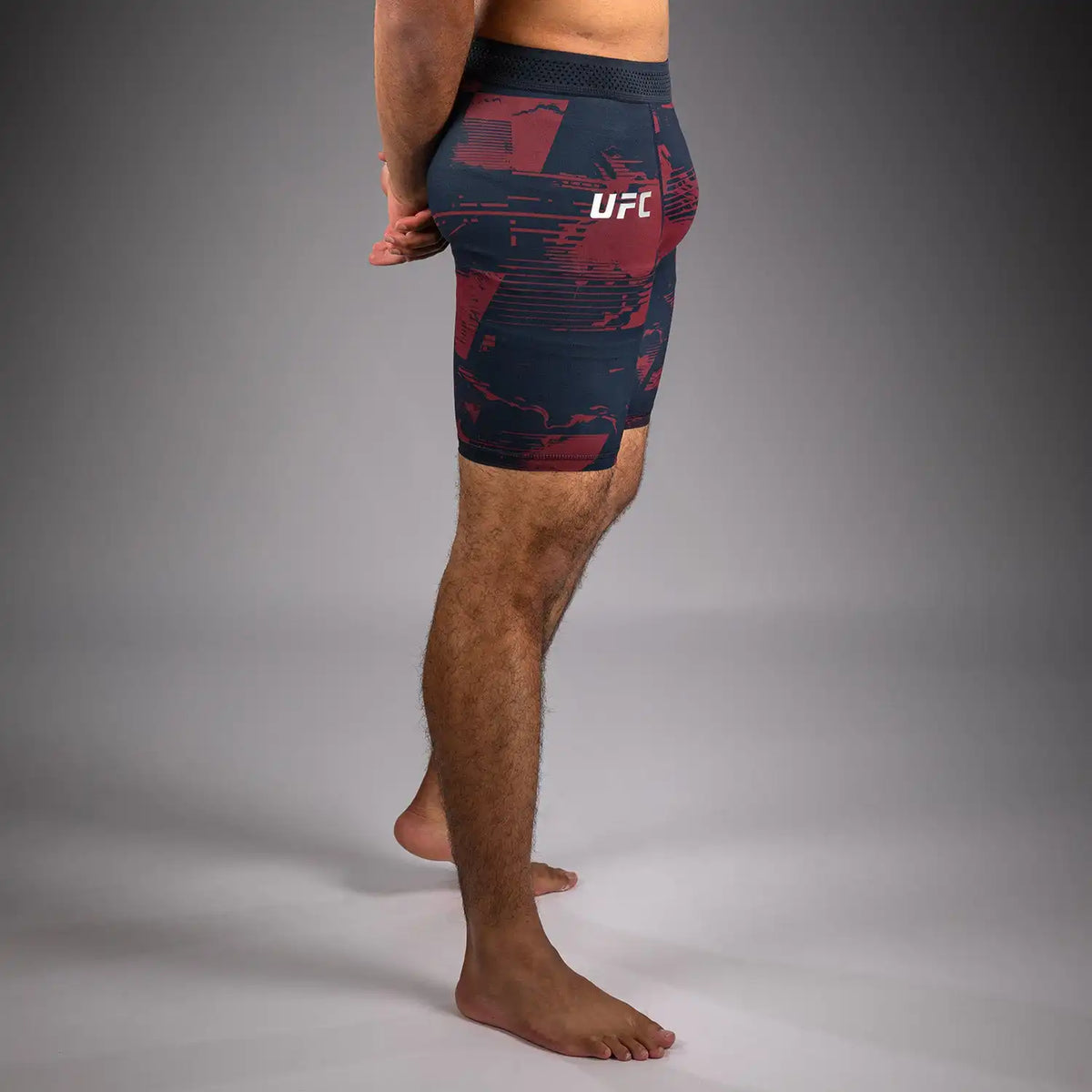 Men’s UFC Zenith by Venum Burgundy Authentic Fight Week Performance Vale Tudo Short