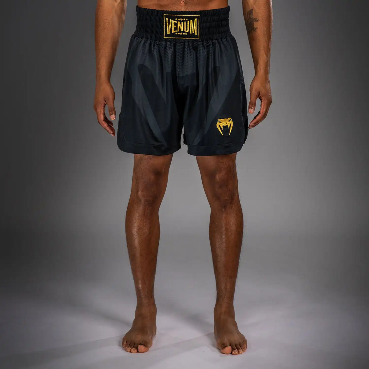 Venum Attack Boxing Shorts - Black/Gold
