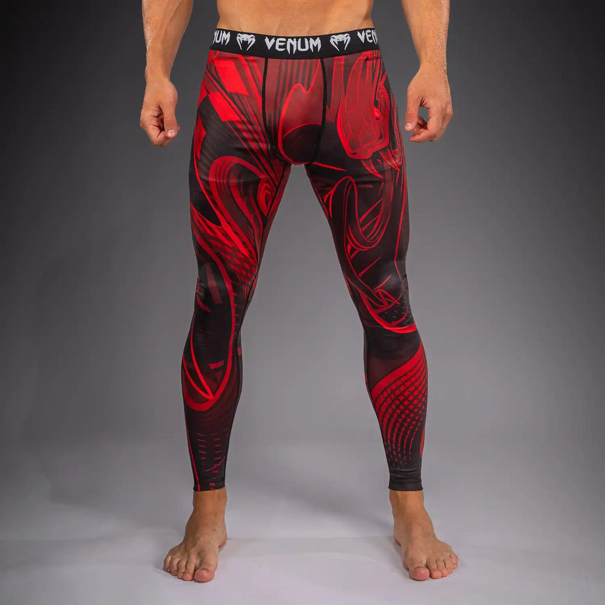 Venum Crimson Viper 2.0 Spats - Black/Red
