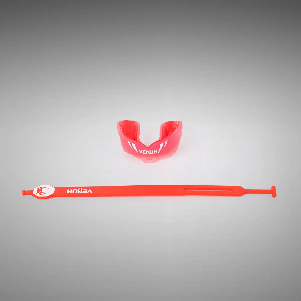 Venum Challenger Kids Mouthguard Strap/Strapless - Red Transparent